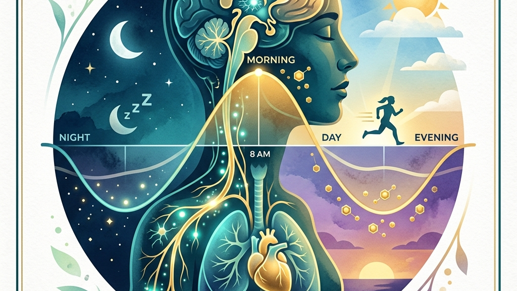 Cortisol Rhythm: How Your Vagus Nerve Sets Your Daily Stress Curve