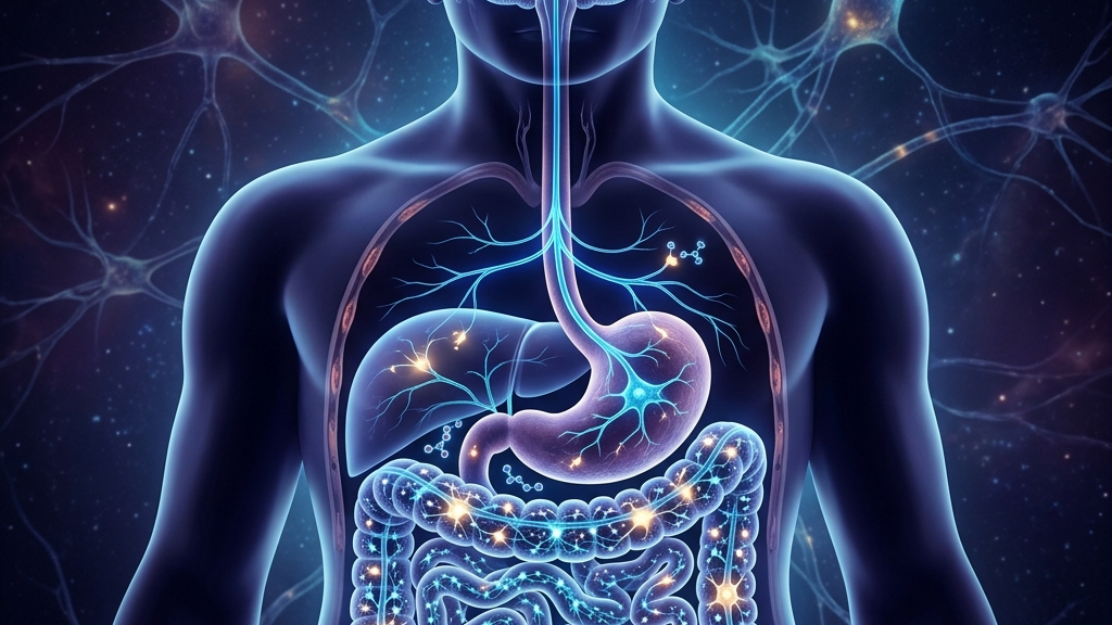 The Second Brain: Your Gut Has 500 Million Neurons — and the Vagus Is How It Reports to HQ