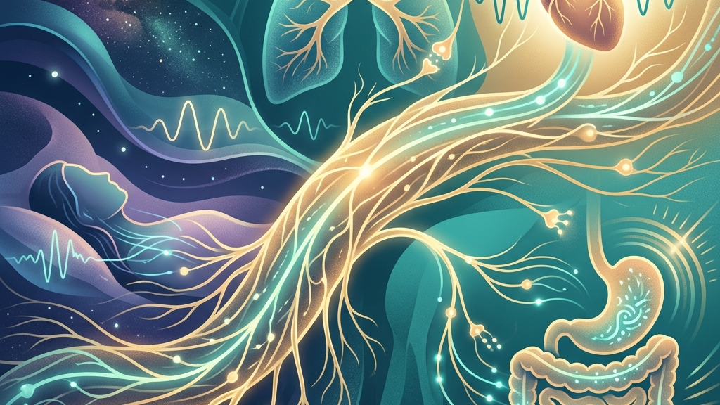The Vagus Nerve as a Bridge Between Restorative Sleep and Lasting Stress Recovery