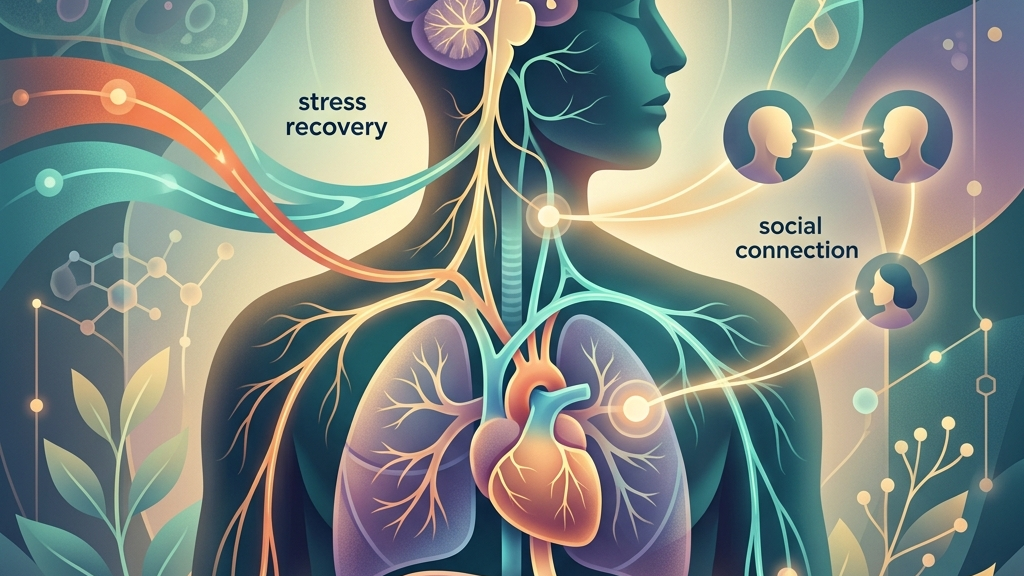 The Vagus Nerve as a Bridge Between Stress Recovery and Social Connection