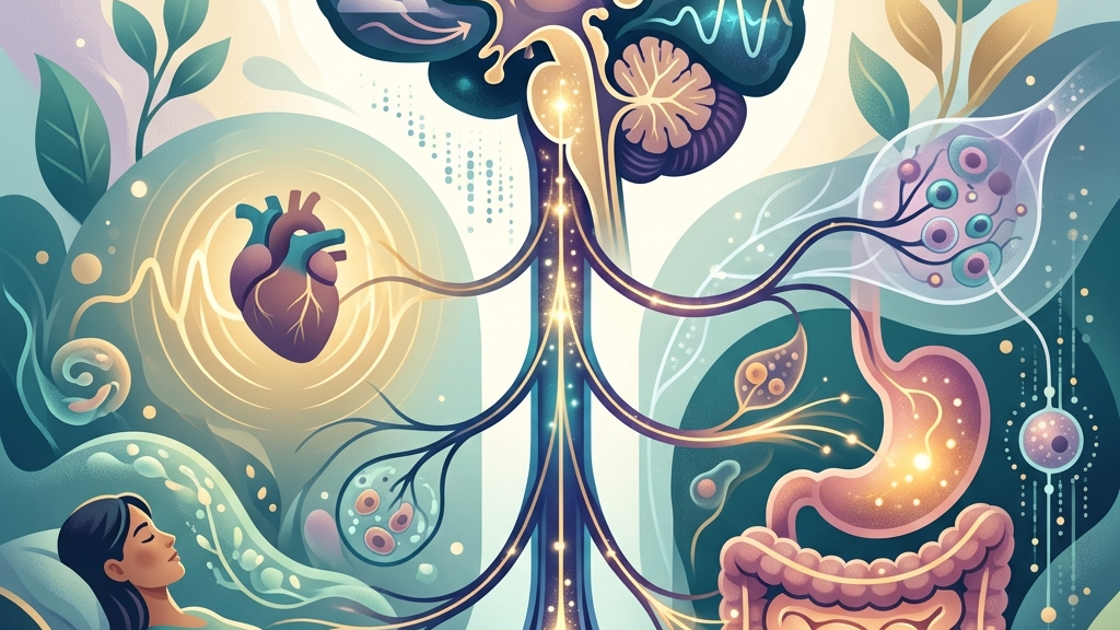 The Vagus Nerve: Mechanisms Linking Sleep Architecture, Stress Recovery, and Digestive Regulation