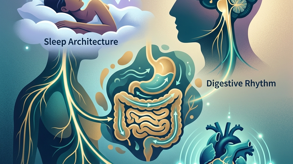 The Vagus Nerve’s Quiet Role in Sleep Architecture, Digestive Rhythm, and Resting Cardiac Stability