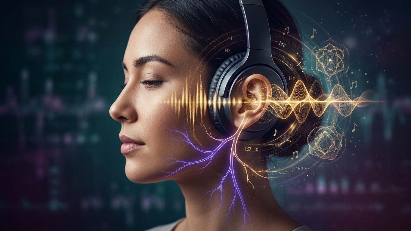 Sound Frequencies and Vagus Nerve Resonance — Acoustic Stimulation Pathways